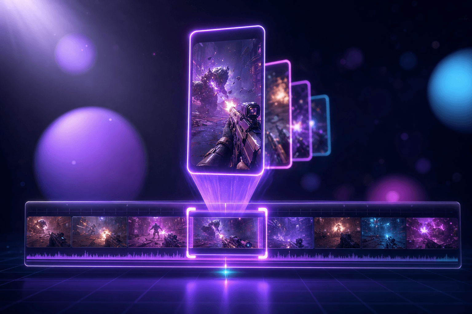 Un stream Twitch découpé en plusieurs clips verticaux prêts à publier